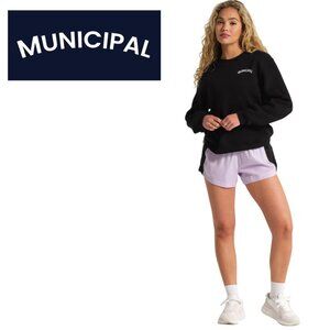 Municipal Varsity Crew Sweater - Large